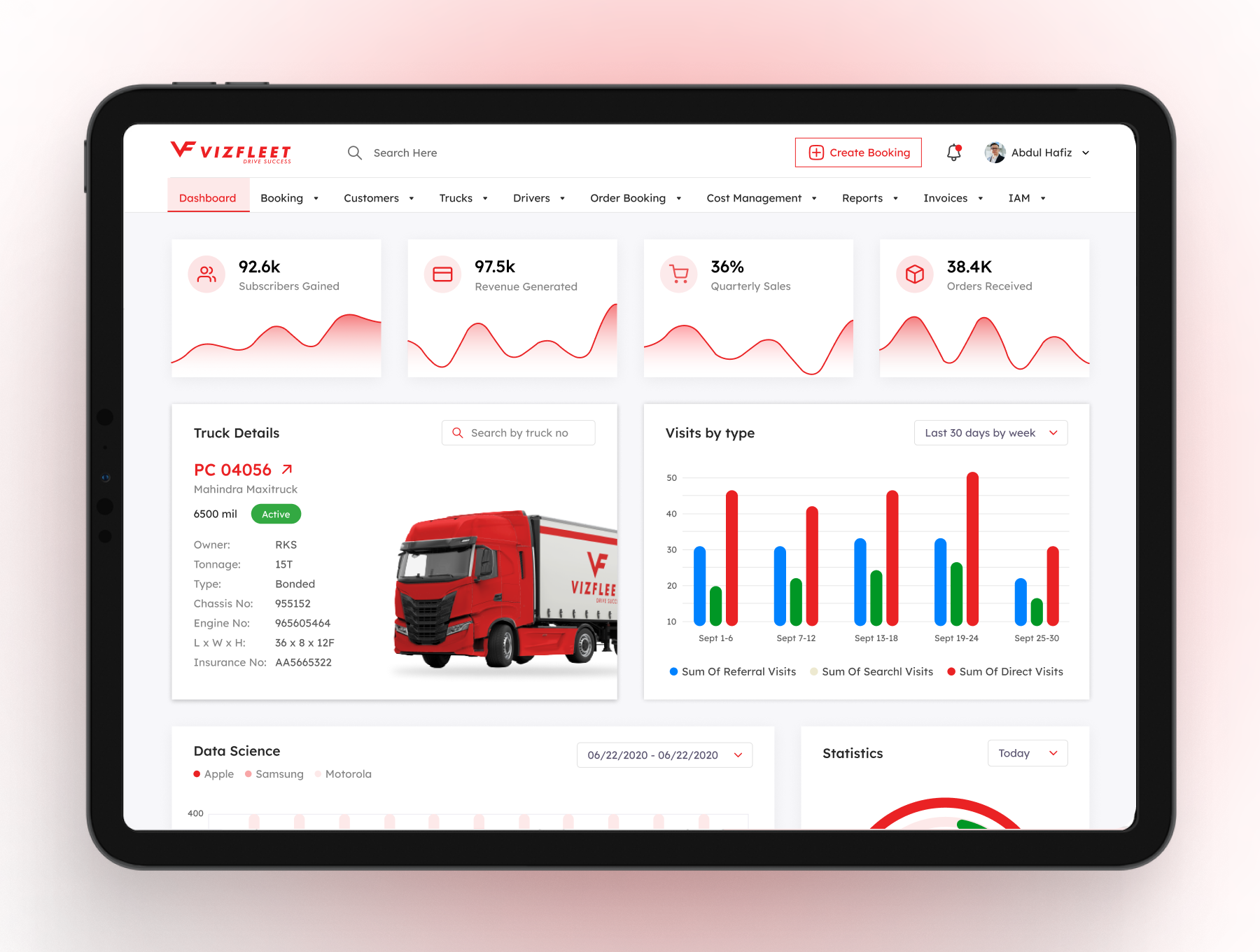 Real-Time Fleet Map